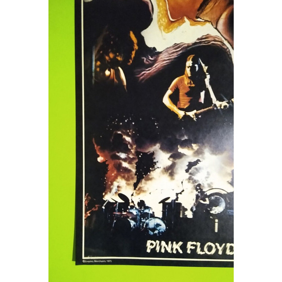 PINK FLOYD Vintage Art Prog Rock Progressive Music Poster 50 Years Old - Picture 4 of 5